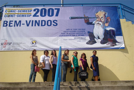 Alunas do curso de Ciências Contábeis e Turismo e Hotelaria participam do CONIC 2007