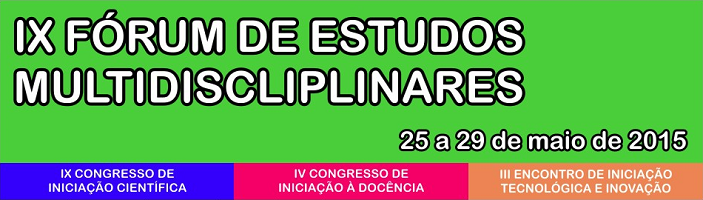 IX Fórum de Estudos Multidisplinares