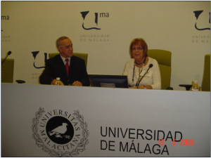 Assinatura do Convênio com a Universidade de Málaga
