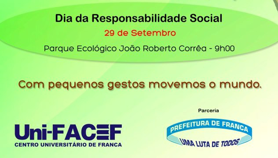 Dia da Responsabilidade Social no Uni-FACEF