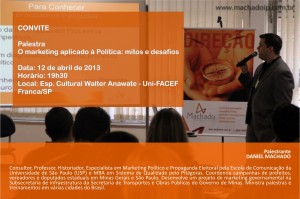 Palestra de Marketing Político