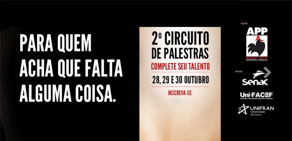 2º Circuito de Palestras APP Franca