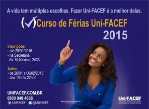 Curso de Férias para Calouros Uni-FACEF 2015