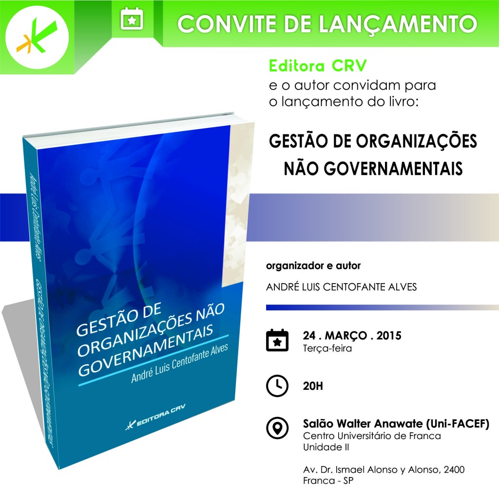 Professor do Uni-FACEF lança livro sobre gestão de ONGs