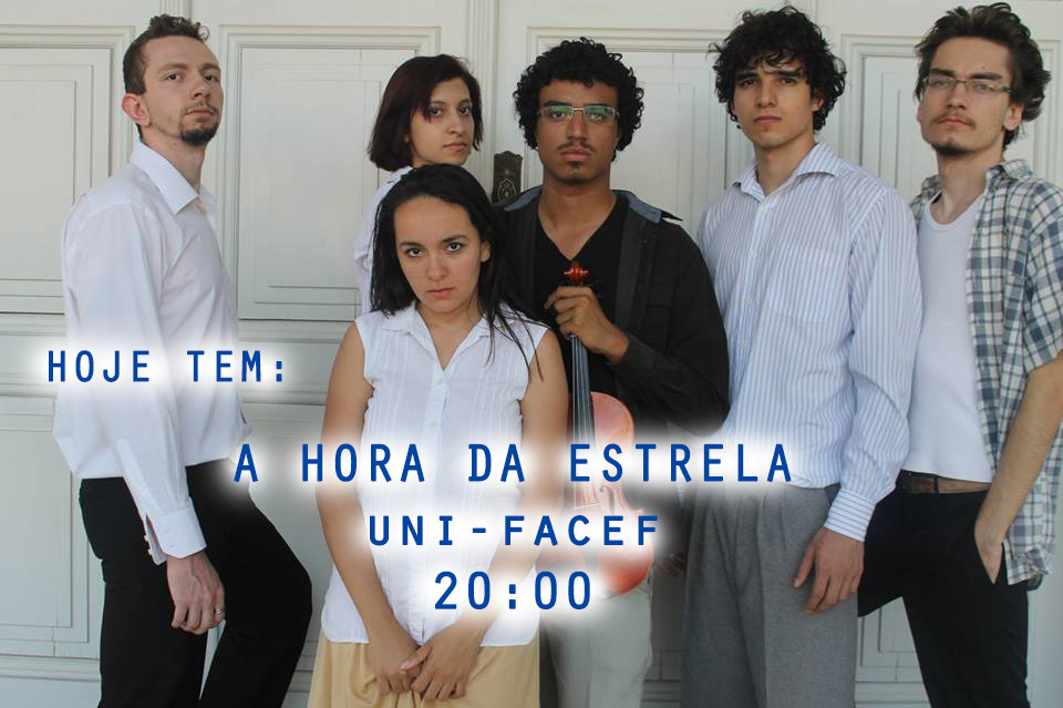 Peça teatral hoje, no Teatro do Uni-FACEF