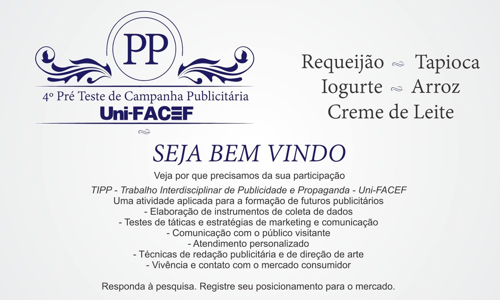 4º Pré-Teste de Campanha Publicitária do Uni-FACEF