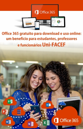Office 365 gratuito para estudantes, professores e funcionários Uni-FACEF