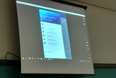 Estudantes de Sistemas de Informação apresentam aplicativo móvel