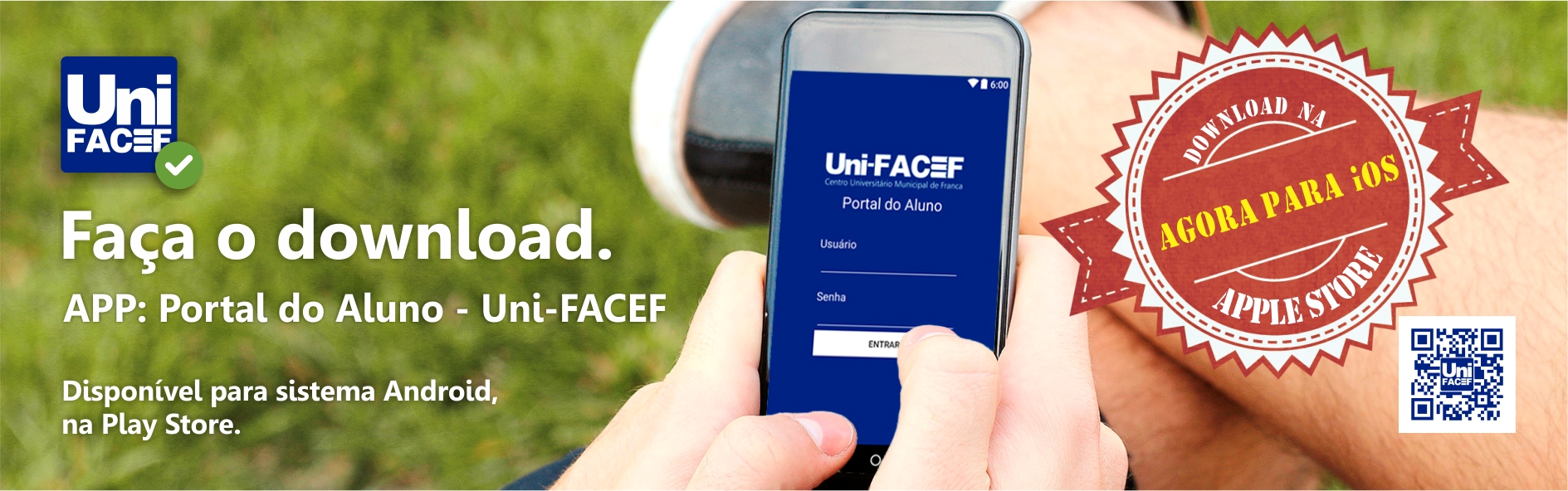 Aplicativo do Uni-FACEF agora também na Apple Store