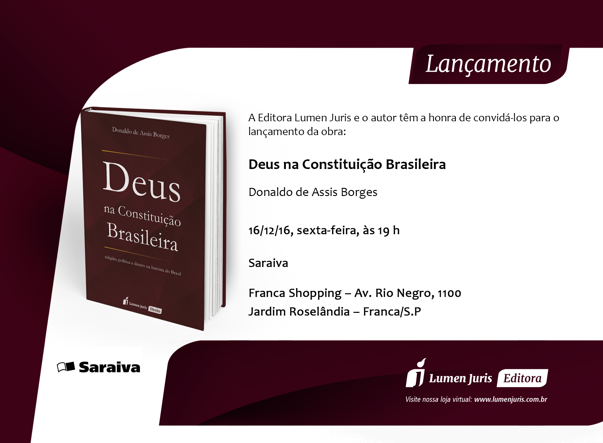 Professor do Uni-FACEF lança livro