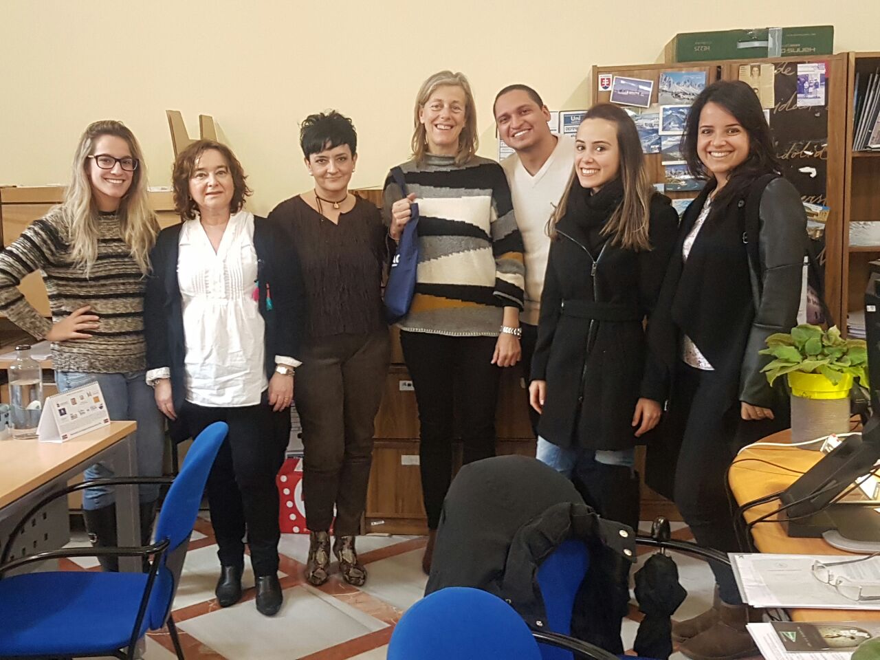 Intercambistas do Uni-FACEF são recebidos na Universidad de Valladolid