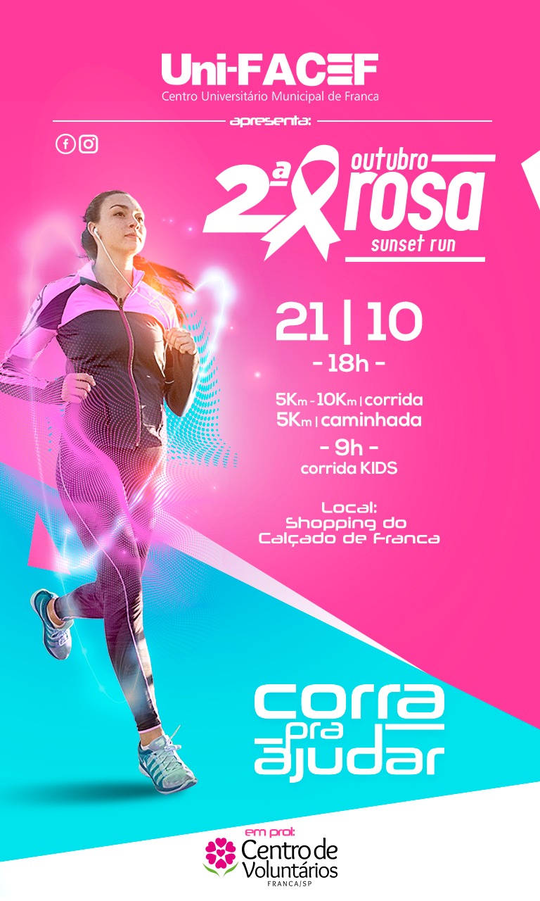 2ª Outubro Rosa Sunset Run