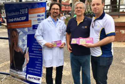 Uni-FACEF no Rotary Day, contra a poliomielite