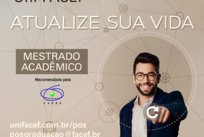 Inscrições abertas para a Pós-Graduação Uni-FACEF 2018