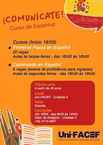 Comunícate – curso de Espanhol no Uni-FACEF