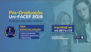 Pós-Graduação Uni-FACEF está com inscrições abertas