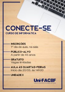 Curso de informática para a comunidade