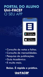 Novo aplicativo do Portal do Aluno Uni-FACEF