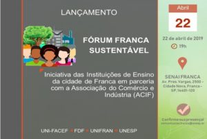 Uni-FACEF participa do Fórum Franca Sustentável