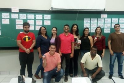 Turma de Gestão de Projetos tem aula prática