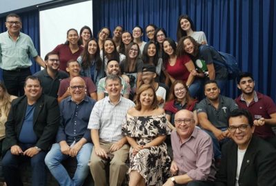 Palestra na ETEC sobre a necessidade do curso superior de Ciências Contábeis