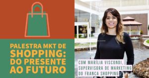 Palestra sobre marketing em shopping center no Uni-FACEF