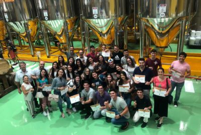 Estudantes de Administração visitam Cervejaria Colorado