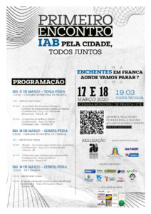 1º Encontro: Enchentes em Franca