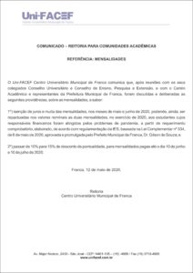 COMUNICADO