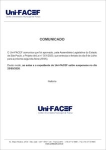 COMUNICADO