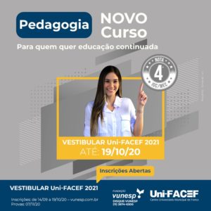 Pedagogia: novo curso no Uni-FACEF