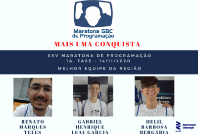 Uni-FACEF tem a melhor equipe da região na XXV Maratona de Programação