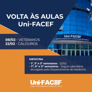 Início das aulas 2021