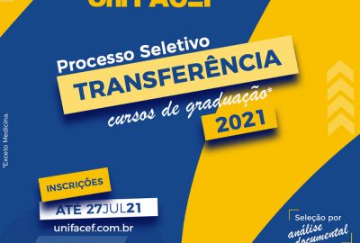 Processos seletivos de transferência externa para o Uni-FACEF