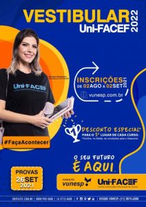 Uni-FACEF abre inscrições para Vestibular, na segunda-feira (02 de agosto)