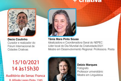 V Fórum Internacional de Cidades Criativas tem apoio do Uni-FACEF