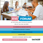 XVI Fórum de Estudos Multidisciplinares Uni-FACEF