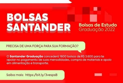 Bolsa de Estudos Santander para a graduação Uni-FACEF