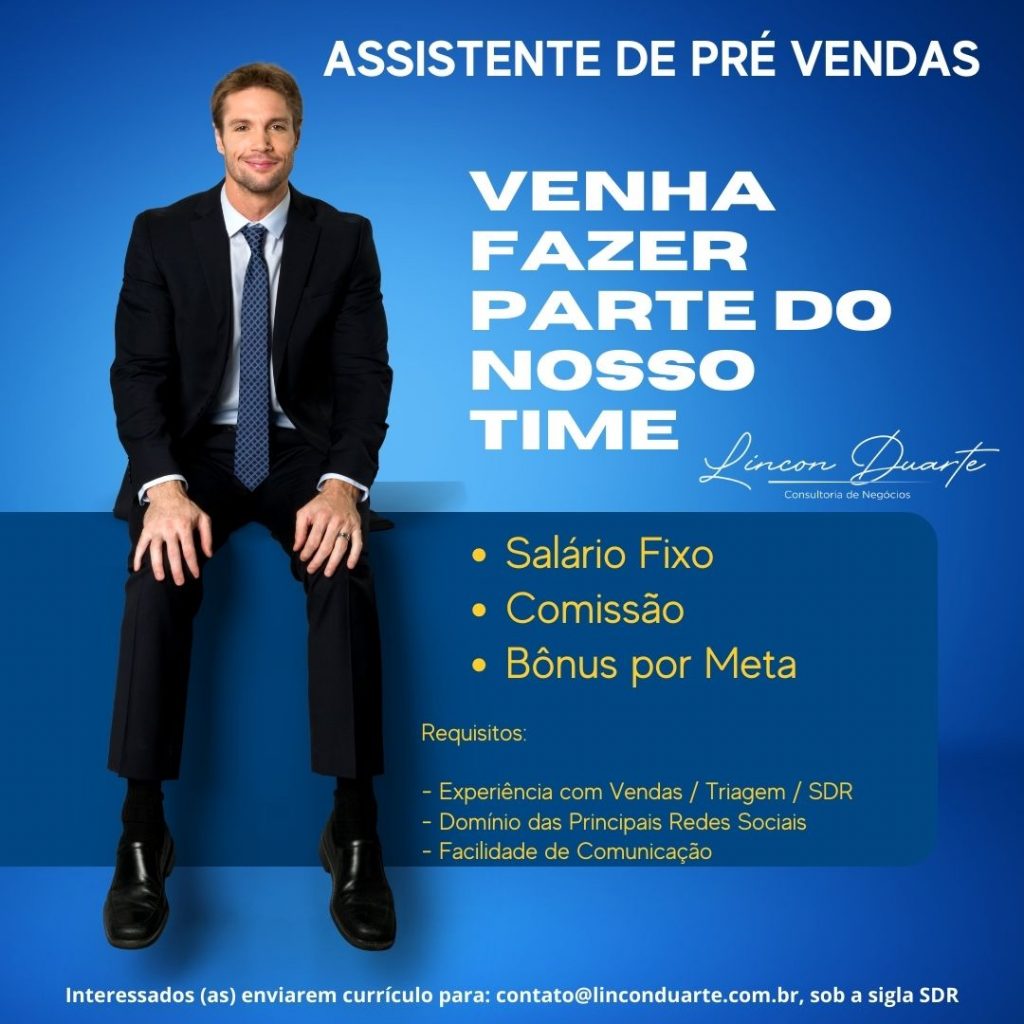 Oportunidade de Emprego