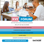 Inscrições abertas para XVI Fórum de Estudos Multidisciplinares Uni-FACEF.