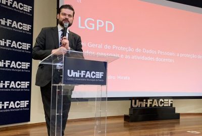 Especialista em LGPD fala aos docentes do Uni-FACEF