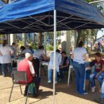 Ação social na Praça Central, de Franca (SP), no sábado, 17.