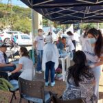 Ação social na Praça Central, de Franca (SP), no sábado, 17.