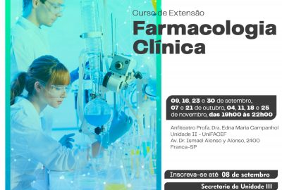 Medicina Uni-FACEF promove curso de extensão em Farmacologia Clínica