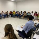 Reunião com estudantes e docentes UniFACEF.