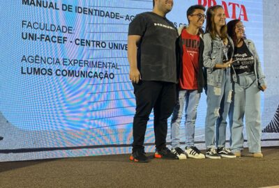 Estudantes da Publicidade e Propaganda UniFACEF recebem mais um prêmio