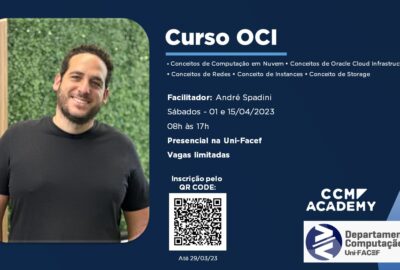 Curso de extensão Oracle Cloud Infrastructure para estudantes UniFACEF