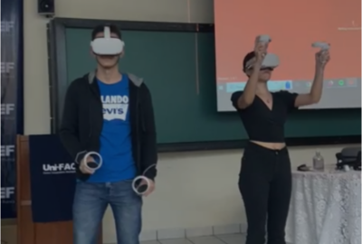 Curso de desenvolvimento de realidade virtual no UniFACEF