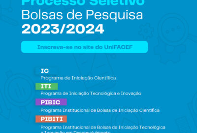 UniFACEF divulga inscrições para programas de bolsas de pesquisa