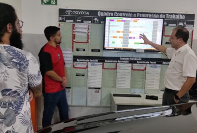 Estudantes da Engenharia de Produção realizam nova visita técnico-didática